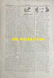 Osmanlıca Karagöz Mizah Dergisi-Gazetesi, Orijinal Dönem Basım, (Ottoman Magazine-Newspaper-Journal Illustré Cara-Gueuz) - 2 Temmuz 1924 - Sayı: 1700 - Hicri: 1 Zilhicce 1342 - Rumi: 2 Temmuz 1340 - Tanin ve Cumhuriyet Gazetelerinin İttihatçılık Üzerine Atışmalarına Dair Karikatür: Hiç Yoktan Dedikodu 