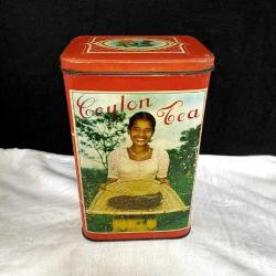 1960 İtalya, Donelli Mario Genova Koleksiyonluk Çay Kutusu