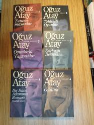 OĞUZ ATAY 6 KİTAP (TUTUNAMAYANLAR / Tehlikeli Oyunlar - Oyunlarla Yaşayanlar -  Bir Bilim Adamının Romanı - Mustafa İnan, Korkuyu Beklerken, Günlük)