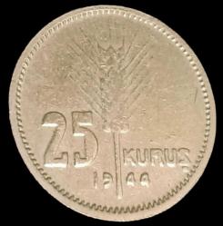 1944 25 Kuruş
