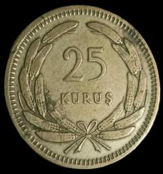 1955 25 Kuruş