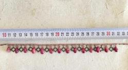 El İşçiliği Dizi Doğal Taş Gümüş Kolye ERK Tasarım