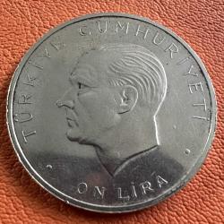 Gümüş 10 Lira 1960 İhtilal. Hakimiyet Milletindir. 27 Mayıs 1960. ***KARGO BEDAVA***