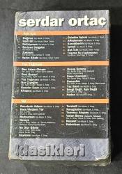SERDAR ORTAÇ * SERDAR ORTAÇ KLASİKLERİ  (AŞK İÇİN, YAZ YAĞMURU, '98) * 3 ADET KASET AMBALAJINDA
