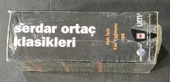 SERDAR ORTAÇ * SERDAR ORTAÇ KLASİKLERİ  (AŞK İÇİN, YAZ YAĞMURU, '98) * 3 ADET KASET AMBALAJINDA