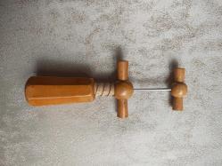 Vintage Ahşap Tirbüşon