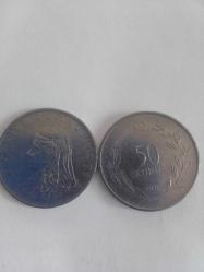 50 kuruş 70 li yıllar bimetal