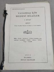 Varandaş İçin Medeni Bilgiler 1. Kitap