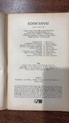 ADAM SANAT DERGİSİ - ŞUBAT 1989  SAYI: 39  HİLMİ BÜYÜKŞEKERCİ - OĞUZ ARAL - ÜSTÜN ALSAÇ - ERHAN TÜMER - SAMİM KOCAGÖZ - MEHMET H. DOĞAN - ASIM BEZİRCİ - VECİHİ TİMUROĞLU - YAVUZ KÖSEMEN - GÜRHAN TÜMER - VALERIO ADAMI - YAVUZER ÇETİNKAYA - İSKENDER FİKRET AKDORA - ERCÜMENT UÇARI - SAİT MADEN - ANDRÉ CHÉNIER - METİN ALTIÖK - REFİK DURBAŞ - TARIK GÜNERSEL - TİMUÇİN ÖZYÜREKLİ - KÜÇÜK İSKENDER - MUZAFFER KALE - AYDIN ÜLKEN - DE CHIRICO  SANAT - DOGMACILIK - A. KADİR - ANDRÉ - ELEŞTİRİDE BAĞNAZLIK - BİR ŞİİR ANTOLOJİSİ ÜZERİNE - 