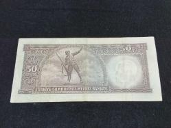 5 EMİSYON 50 TÜRK LİRASI CT + KONDİSYON