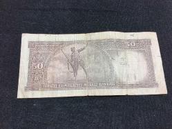 5.EMİSYON 50 TÜRK LİRASI CT KONDİSYON