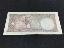 5 EMİSYON 50 TÜRK LİRASI CT + KONDİSYON