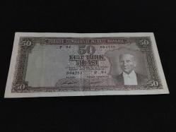 5 EMİSYON 50 TÜRK LİRASI CT + KONDİSYON