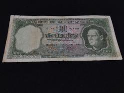 5 EMİSYON 100 TÜRK LİRASI CT KONDİSYON