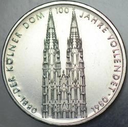 ALMANYA 5 MARK 1980 HATIRA-KÖLN KATEDRALİ ÇİL(-)