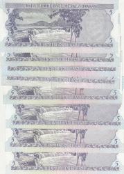 6. EMİSYON C - D - E - F - H - I - J - K SERİSİ 8 ADET 5 LİRA / ÇİL ALTI KONDİSYON