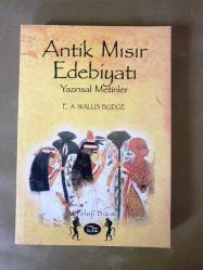 Antik Mısır Edebiyatı / Yazınsal Metinler