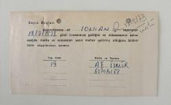 Gilchrist İzmir Deniz İşleri Limited Şirketi / İzmir Enternasyonel Fuarı Damgalı Posta Kartı 1973