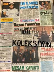 HAFTA SONU DERGİ - GAZETESİ EKSTRA EKİ DOĞUM GÜNÜ HEDİYESİ (TURKİSH -MAGAZINE - NEWSPAPER) - TAM TAKIM 8 SAYFADIR -  13 ARALIK 1991 - Sayı: 50 -Sezen Aksu-Uzay Heparı-Arslan Güven-Levent Yüksel-Seyfi Dursunoğlu-Ali Efendi Poyrazoğlu-Adil Gümüşoğlu-Türkan Şoray-Cihan Ünal-Rüçhan Adlı-Uzay-Aykut-Levent-Fahri-Orhan-Sertap-Seden-Hülya Avşar-Canan Yaka-Suna Üçkarışoğlu-İbrahim Tatlıses-Turgut Özal-Süleyman Demirel-Abdülkadir Ateş-Hayri Kozakçıoğlu-Nurettin Sözen-Sedat Simavi-Erol Simavi-Belma Simavi-Naim Süleymanoğlu-Yaşar Eroğlu-Ece Eroğlu-Ertuğrul Özkök-Aydın Doğan-Uğur Dündar-Burak Erman-İvet Bahar-Müjdat Uysal-Cevdet Kudret-Fethi Naci-Ali Haydar Yurtsever-Muammer Elveren-Ertuğrul Karslıoğlu-Cemil Koçak-Mustafa Tören Yücel-Derya Büyüuncu-Ali Kayalı-Ayhan Işık-Gülşen Işık-Ekrem Işık-Emrah-Hakan Peker-Yonca Evcimik-Aşkın Nur Yengi-Sezen Aksu-Ahmet Kaya-Fedon-Kayahan-Ajda Pekkan-Zerrin Özer-Alpay-Atilla Atasoy-Michael Jackson-Guns N Roses-Dire Straits-U2-Inxs-Bryan Adams-Simply Red-Elton Jo