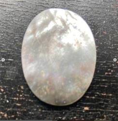 Doğal Sedef CAMEO , Kolye, Broş için ideal