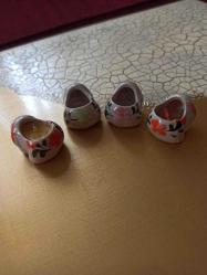 PORSELEN KÖPEKCİK MİNİ MUMLUK 4'LÜ