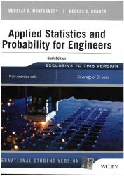 APPLIED STATISTICS & PROBABILITY FOR ENGINEERS - sixth edition