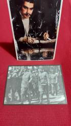 KARTPOSTAL ESKİŞEHİRDE TÖREN BİRLİĞİNİ DENETLİYOR 6.6.1921