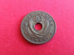 10 CENTS 1956 - DOĞU AFRİKA