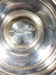 MSÇ7----GÜMÜŞ KAPLAMA KAİDELİ COLİBRİ MASA ÇAKMAĞI-ÇALIŞMIYOR