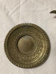 Vintage minyatür pirinç ibrik