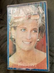 Koleksiyonluk Prenses Diana VHS kaset