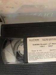 Koleksiyonluk Prenses Diana VHS kaset