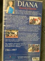 Koleksiyonluk Prenses Diana VHS kaset