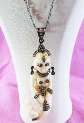 AnTiKa ELMASLI DeNiZKıZı KOLYE......