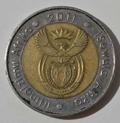 GÜNEY AFRİKA  2011  5 RAND