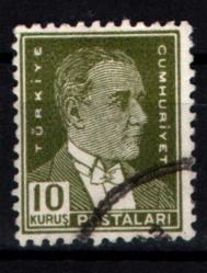 1953-1954 Sekizinci ATATÜRK Serisi 10 Kuruş (tp0653)
