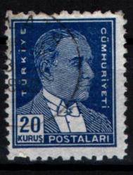 1951 Altıncı Atatürk Serisi 20 Kuruş (tp0654)