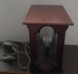 Ahşap Konsol Üstü Abajur