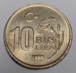 1998 10 BİN LİRA #483