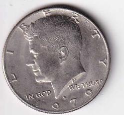 1979 Ameriika Yarım Dolar Çil - 1/2 Half Dollar