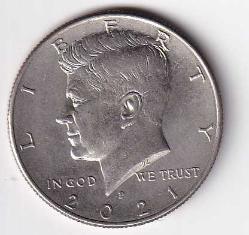 2021 Ameriika Yarım Dolar Çil - 1/2 Half Dollar