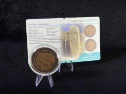 Darphane 2019 Göbeklitepe Yılı Bronz Okside Hatıra Parası Sertifikalı