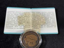 Darphane 2019 Göbeklitepe Yılı Bronz Okside Hatıra Parası Sertifikalı