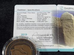 Darphane 2019 Göbeklitepe Yılı Bronz Okside Hatıra Parası Sertifikalı