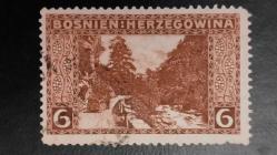 LOT.13 » 1906 YILI BOSNA HERSEK MANZARALAR 120 YILLIK TARİH DAMGALI  ŞARNİYERSİZ