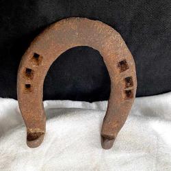 Antika Orijinal Dövme Demir At Nalı