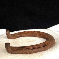 Antika Orijinal Dövme Demir At Nalı