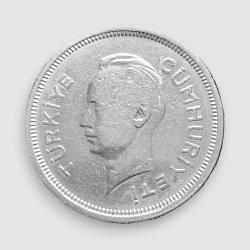 1 Lira 1940 KM#869, ÇİL/MS-64!