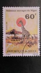 1981 YILI NİJER VAHŞİ YAŞAM DAMGALI  ŞARNİYERSİZ