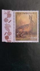 2001 YILI LÜKSEMBURG HAYVANLAR BANDALETLİ DAMGASIZ ŞARNİYERSİZ